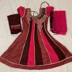 Girls Indian Dress - Salwar/Chudidar/Anarkali